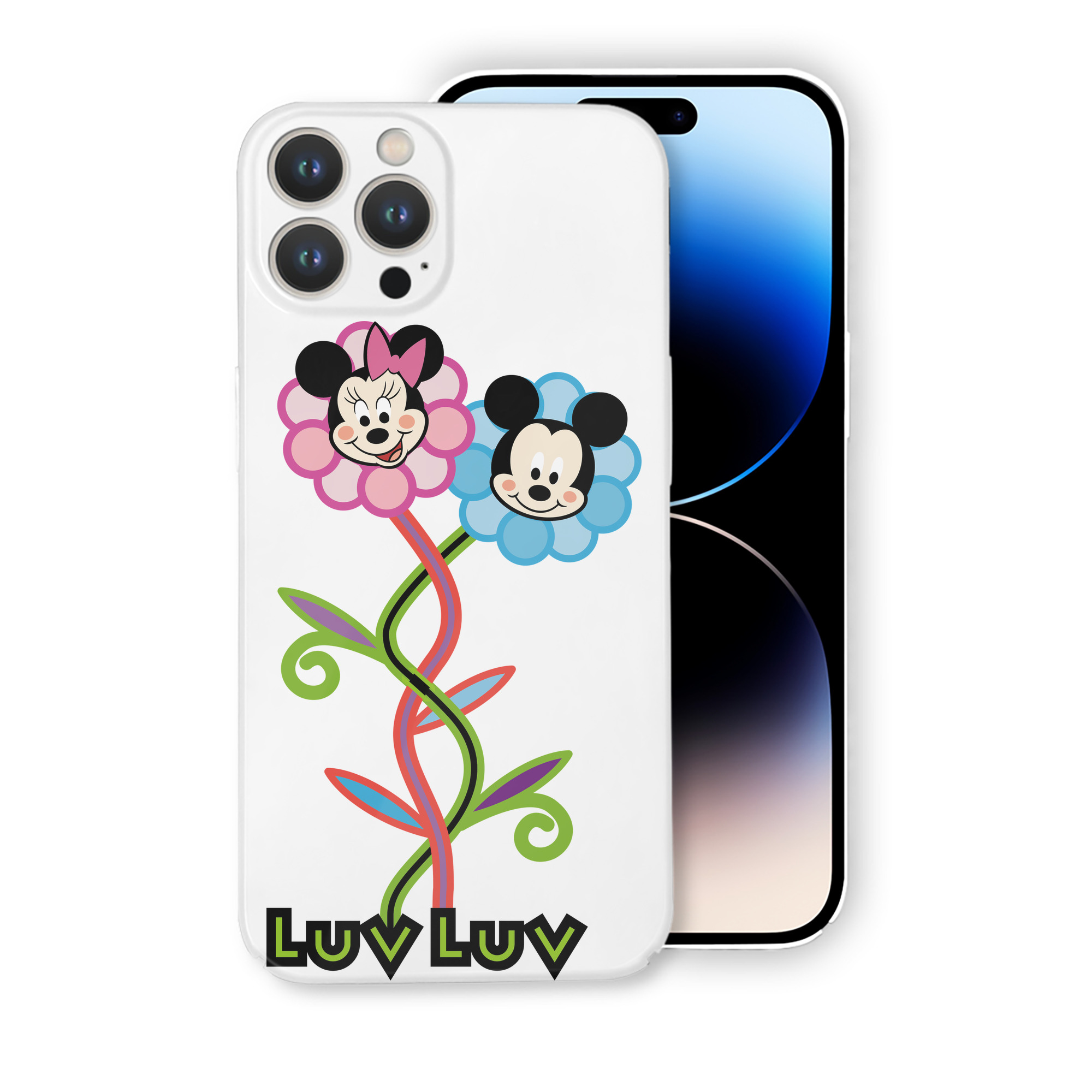 （画像用） ミッキーマウス Mickey Mouse 【iPhone 14シリーズ対応】ハードケース